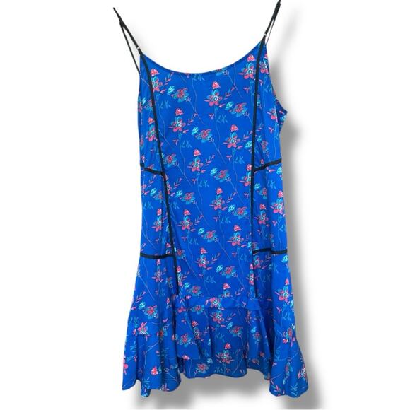 Thakoon x RTR - NWT Blue Floral Shift Dress - Size 10 - Picture 7 of 11